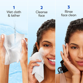 Olay back packaging showing ingredient and feature details