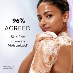 Olay paired lotion display suggesting routine pairing for longer hydration