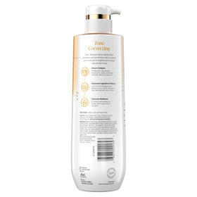 Olay body wash paired with dark spot lotion suggesting a combined treatment routine