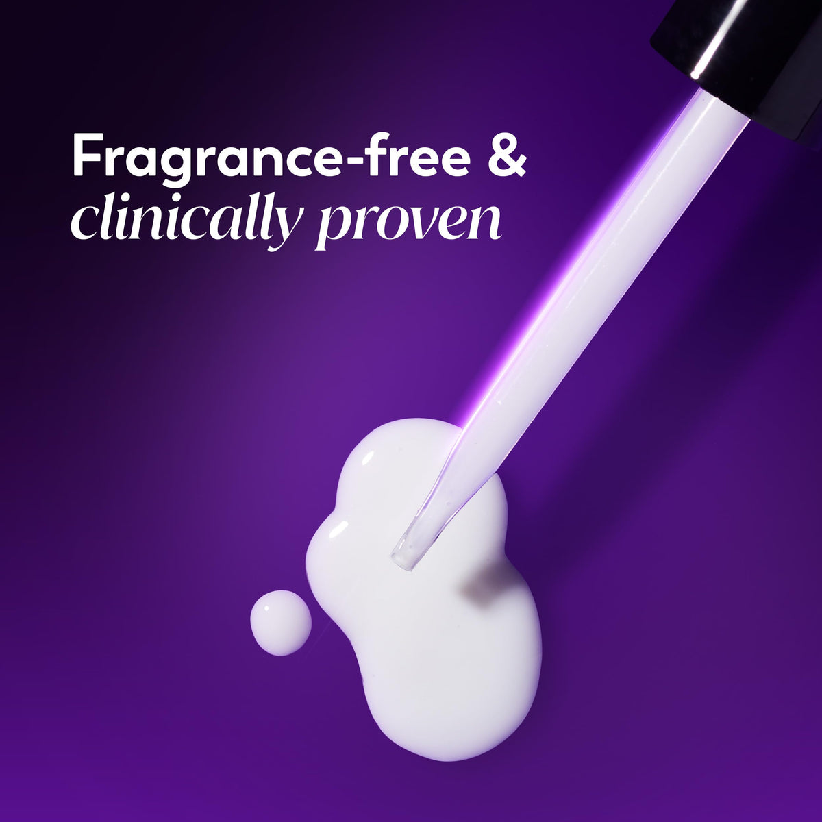 Olay pump and bottle detail showing sturdy packaging and controlled dosing benefit