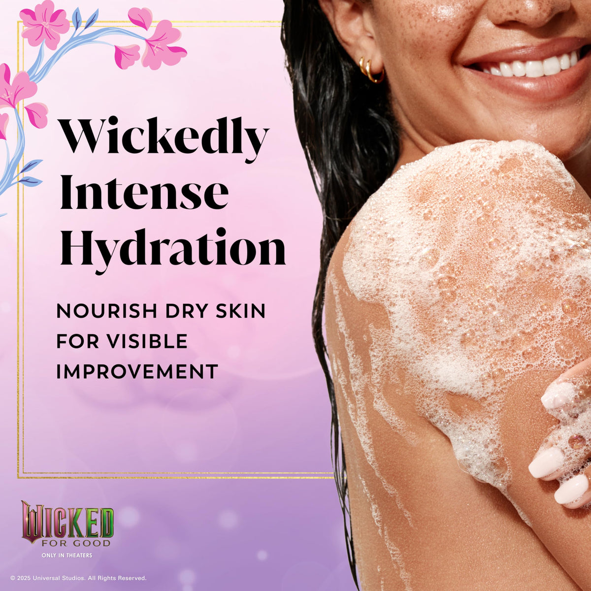 Olay pump dispensing serum texture, precise control for less product waste benefit