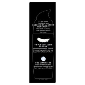 Olay gel applied to back of hand, quick-absorbing finish visible