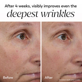 Olay Regenerist being applied to cheek illustrating immediate hydration and smoothing benefit