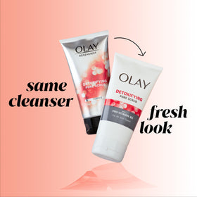 Olay Regenerist closeup of exfoliant beads revealing polishing action benefit