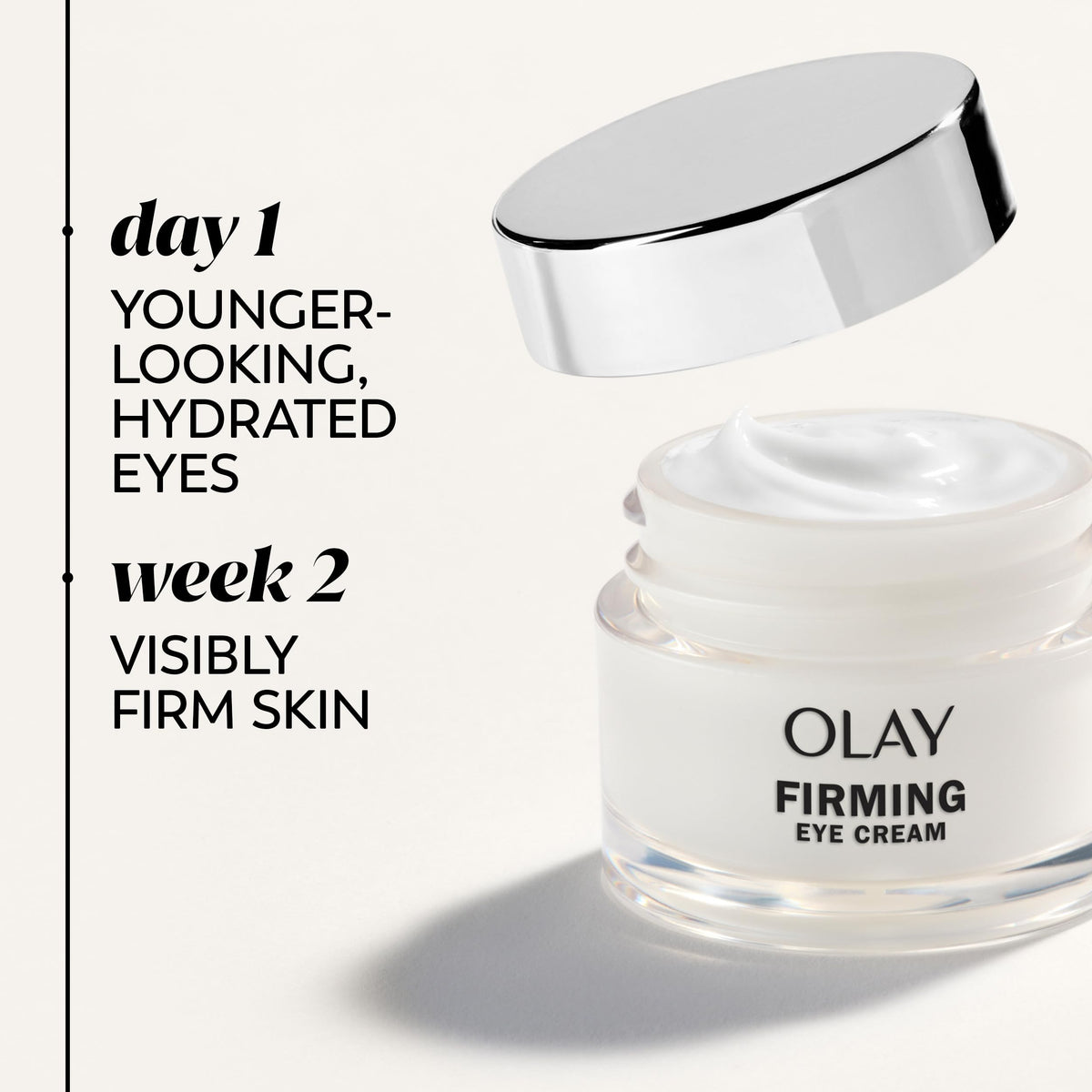 Olay ingredient visual with collagen peptide and niacinamide for firming