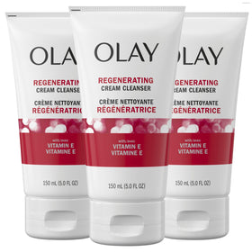 Olay front packaging showing product and benefits