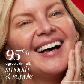 Olay Regenerist held in hand to show 0.5 oz trial size ideal for travel