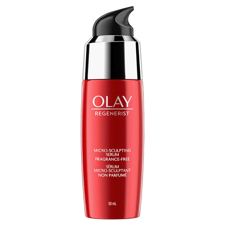 Olay bottle front view showing product and hydrating benefit