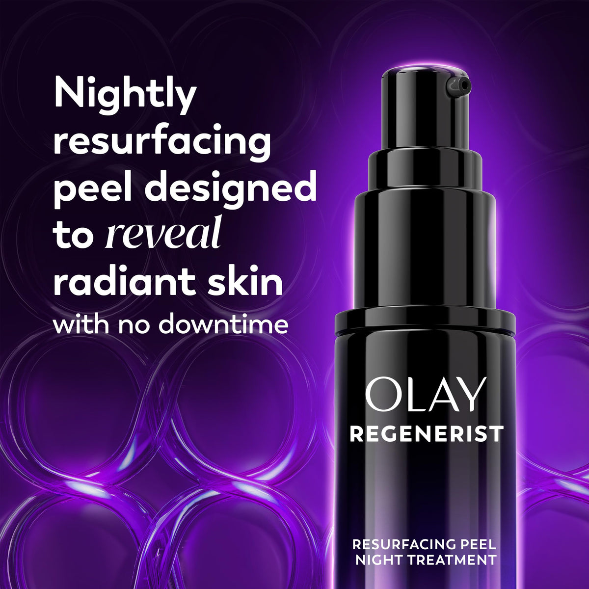 Olay close-up of serum texture highlighting lightweight, hydrating feel