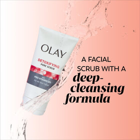 Olay Regenerist open tub texture highlighting creamy gel and exfoliation benefit