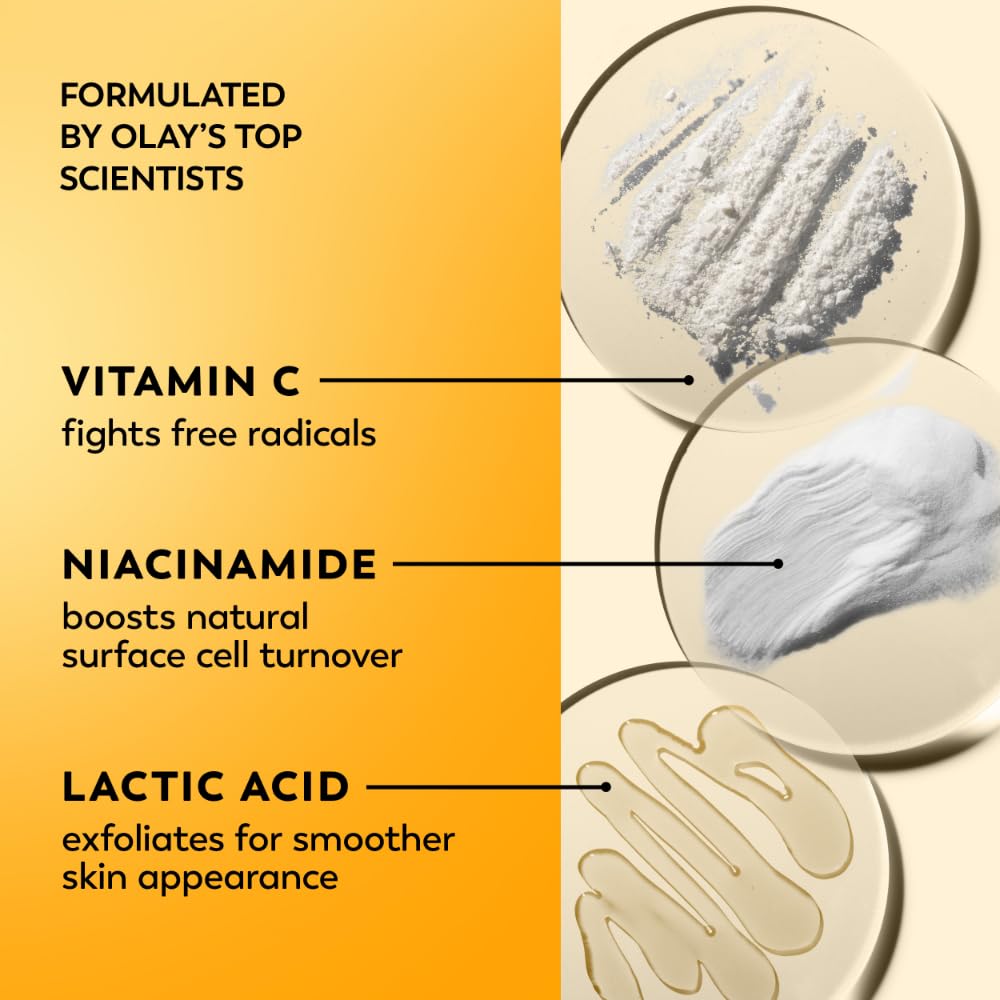 Olay cream on fingertips demonstrating easy spreadability and absorbency
