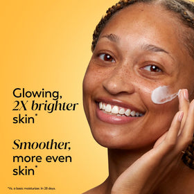 Olay jar beside sunscreen showing daytime layering compatibility benefit