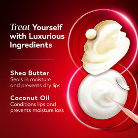 Olay Regenerist layered over lipstick adding shine and conditioning benefit