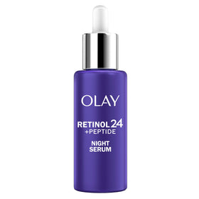 Olay bottle front packaging showing product and clean design benefit clarity