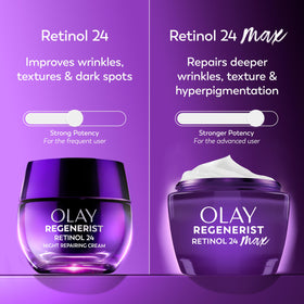 Olay ingredient concept with niacinamide emphasizing brighter tone