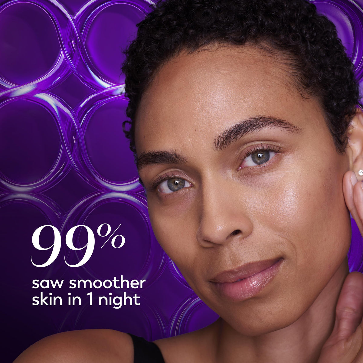 Olay retinol on bathroom shelf in evening routine setting showing daily use ease