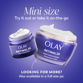 Olay cream texture swatched to show lightweight fast-absorbing feel