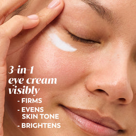 Olay texture closeup highlighting silky cream absorbency and lightweight feel