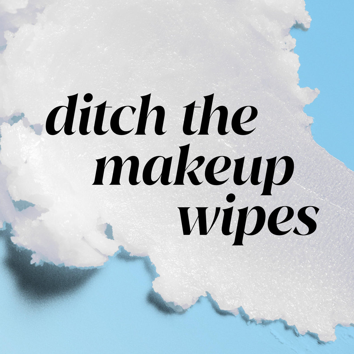 Olay rinsing balm with water to show clean non-greasy result