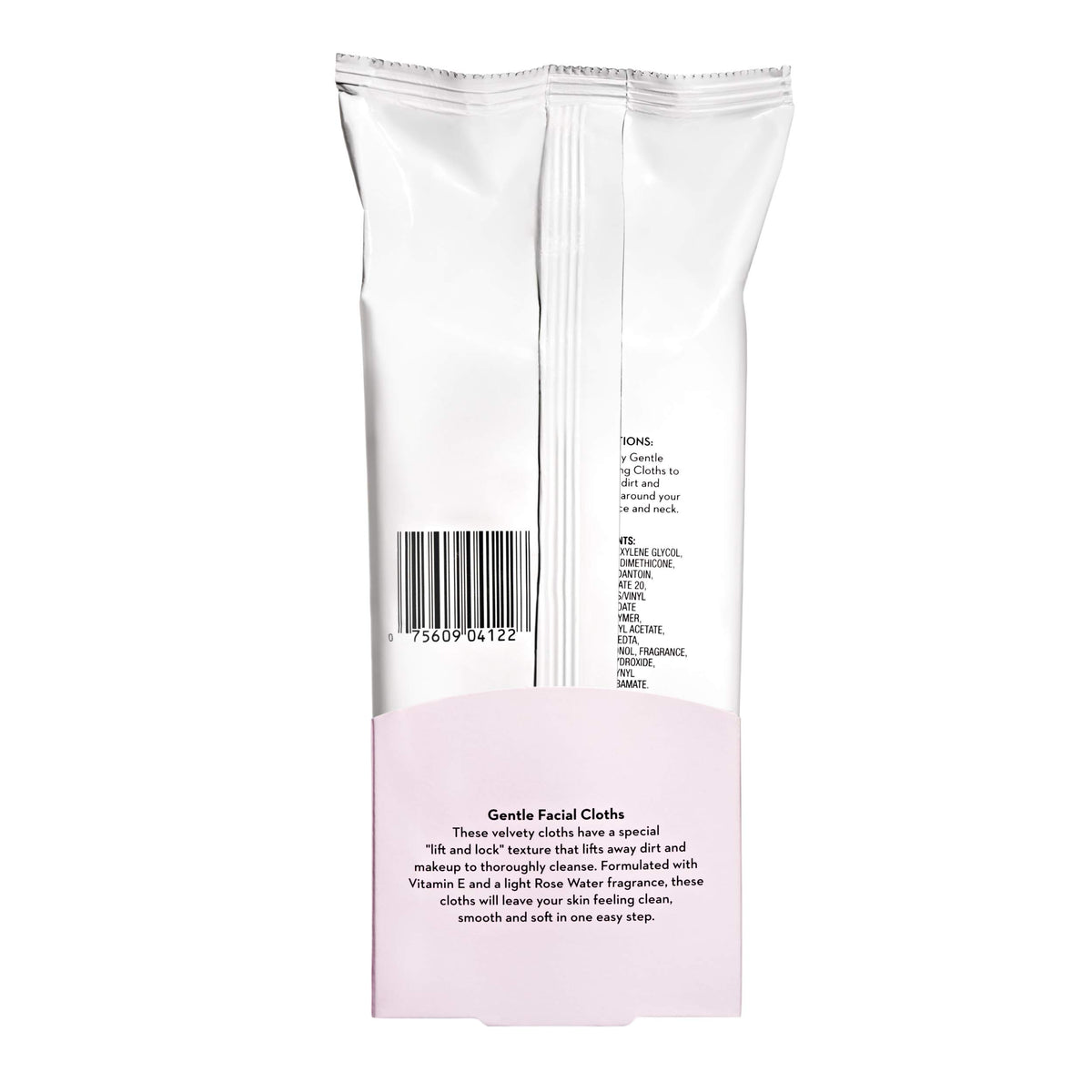 Olay wipes on bathroom vanity illustrating quick cleansing routine at home
