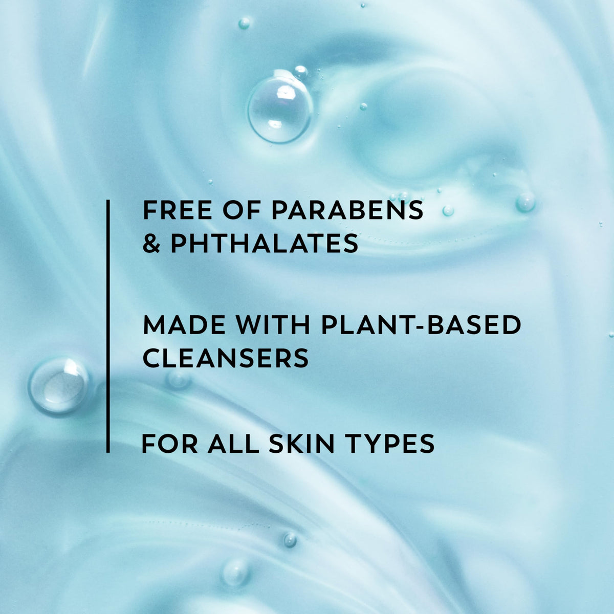 Olay product with birch water and lavender visuals, suggesting calming scent