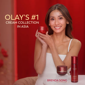 Olay Science open jar close-up of rich cream texture illustrating hydration benefit