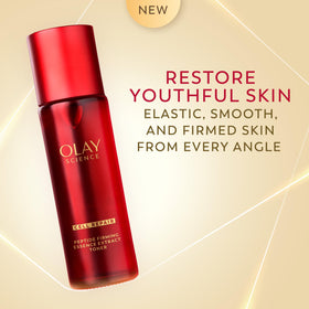 Olay Science texture drop showing lightweight essence for fast absorption benefit