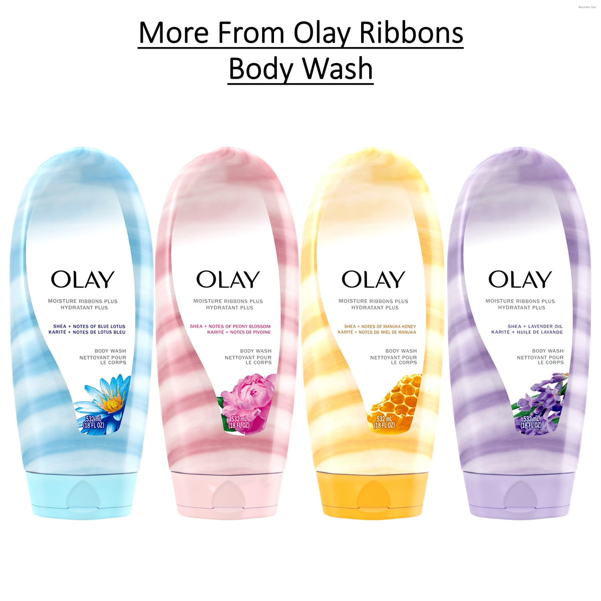 Olay shea butter ingredient visual highlighting nourishing hydration