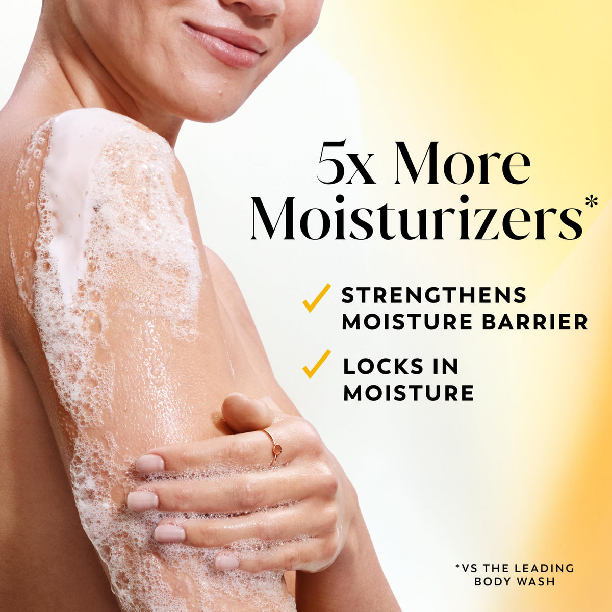 Olay shea butter texture close-up highlighting rich moisturizing feel