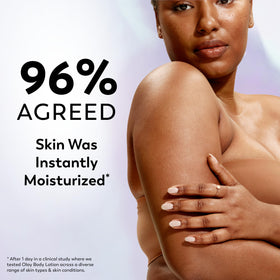 Olay ingredient display including niacinamide vitamin C shea butter benefits