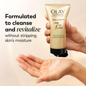 Olay Total Effects three-pack arranged to show value and backup supply