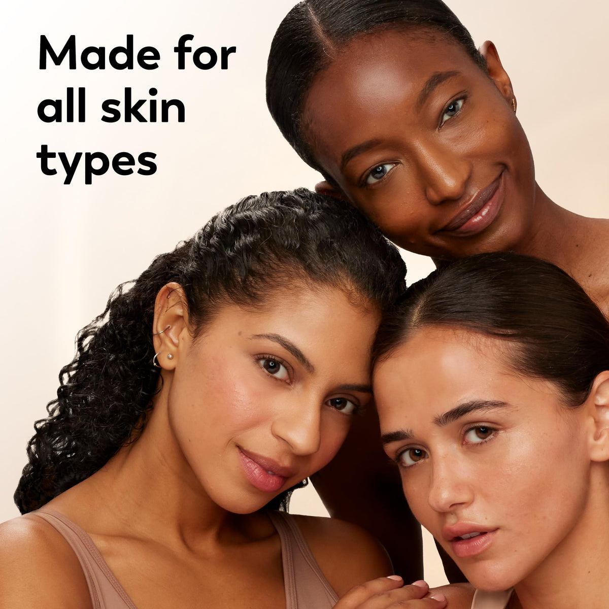 Close-up of Olay total effects ingredient label for consumer transparency