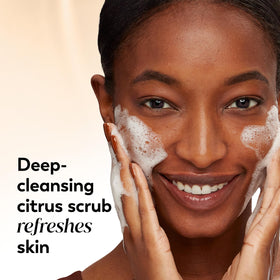 Olay total effects foamy lather on skin for gentle cleansing feel