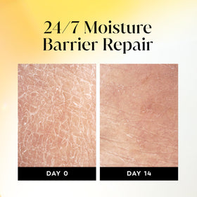 Olay product label and ingredient panel highlighting key actives and benefits