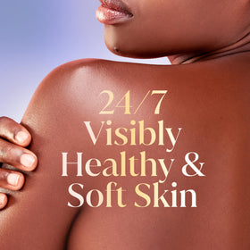 Olay creamy texture close-up highlighting moisturizing, rich formula