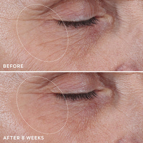 Olay dispensed cream texture on skin showing smooth hydration benefit