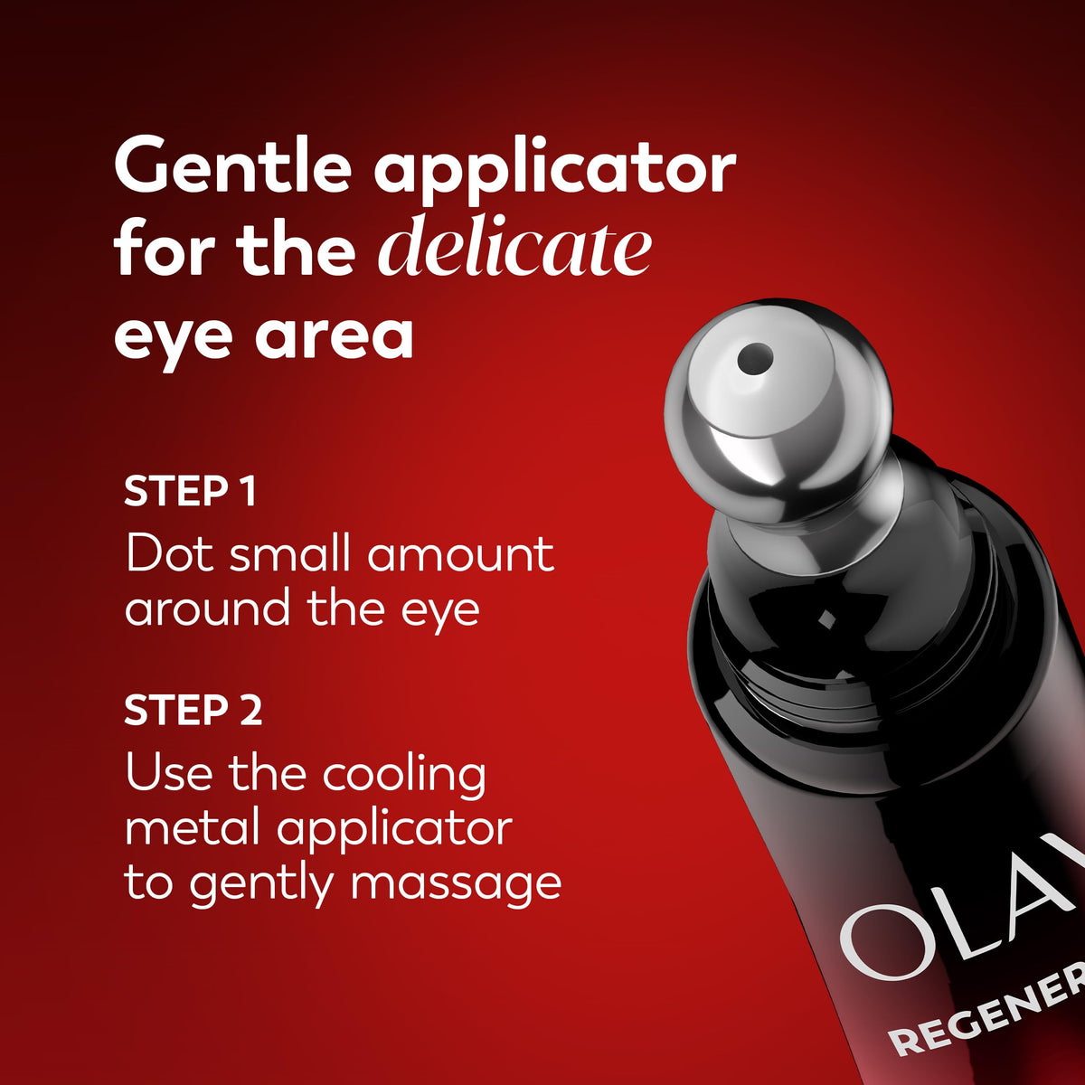 Olay product with pouch and box emphasizing giftable packaging benefit