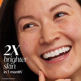 Olay moisturizer on fingertip ready to apply for fast absorption