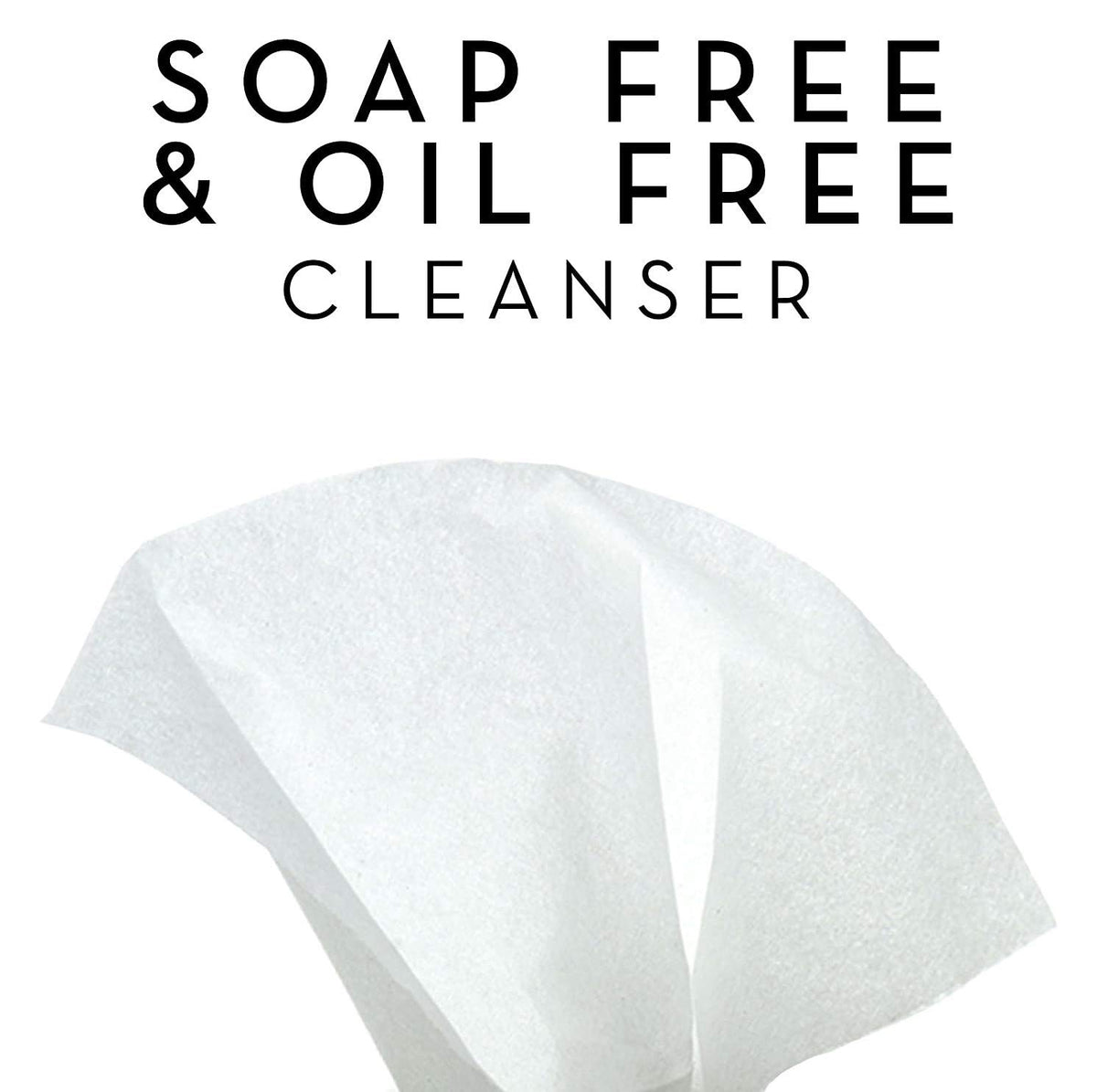 Olay wipe in hand demonstrating easy single-step cleanse benefit