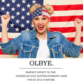 Olbye headband worn by model outdoors offering secure hair hold at events