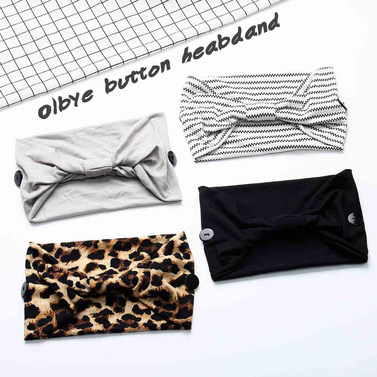 Olbye headband worn by runner demonstrating sweat-wicking comfort benefit
