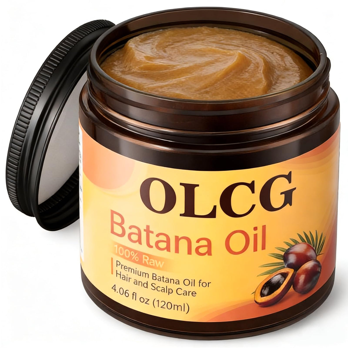 OLCG Batana oil paste front jar showing packaging and clean natural benefit