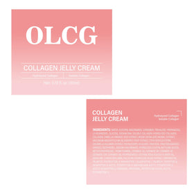 OLCG jar on bathroom shelf portraying routine-friendly, shelf-stable product