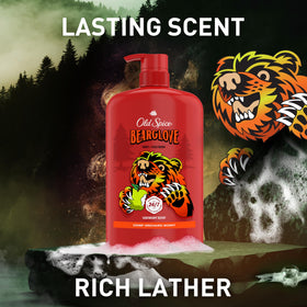 Old Spice Wild Collection lineup showing complementary fragrances