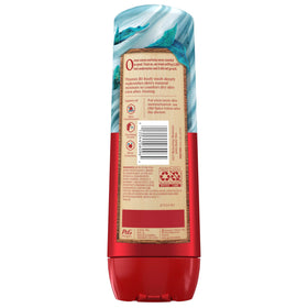 Old Spice bottle on bathroom shelf lifestyle shot showing everyday grooming use