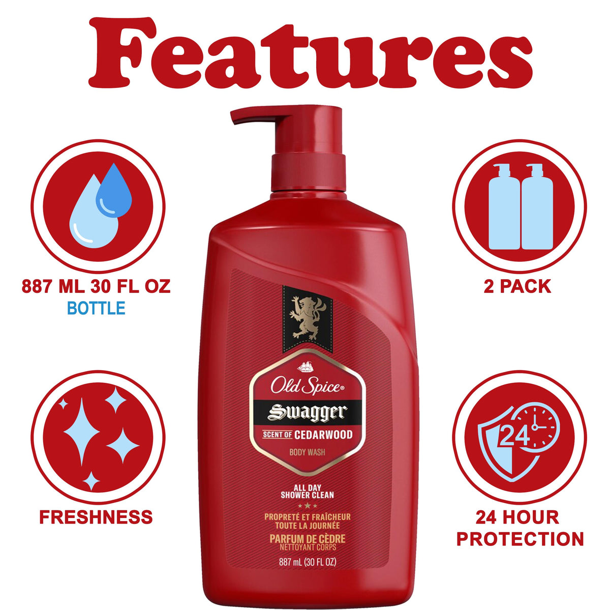Old Spice Swagger cedarwood-lime lather closeup demonstrating rich foam and clean feel