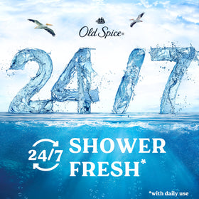 old spice rich lather close-up showing texture that lifts dirt for cleaner skin