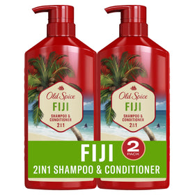 Old Spice Fiji front packaging showing bottle and branding for quick choice