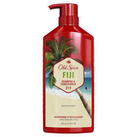 Old Spice Fiji travel kit and towel suggesting portability and gym-ready use