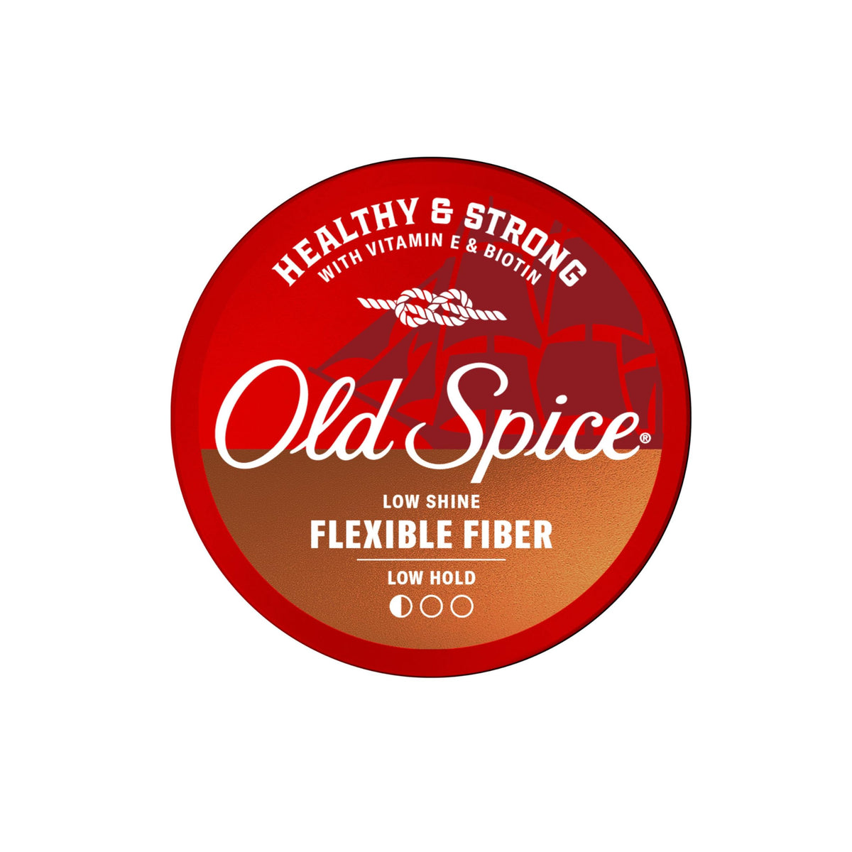 Old Spice Flexible Fiber on bathroom counter in lifestyle scene suggesting daily use